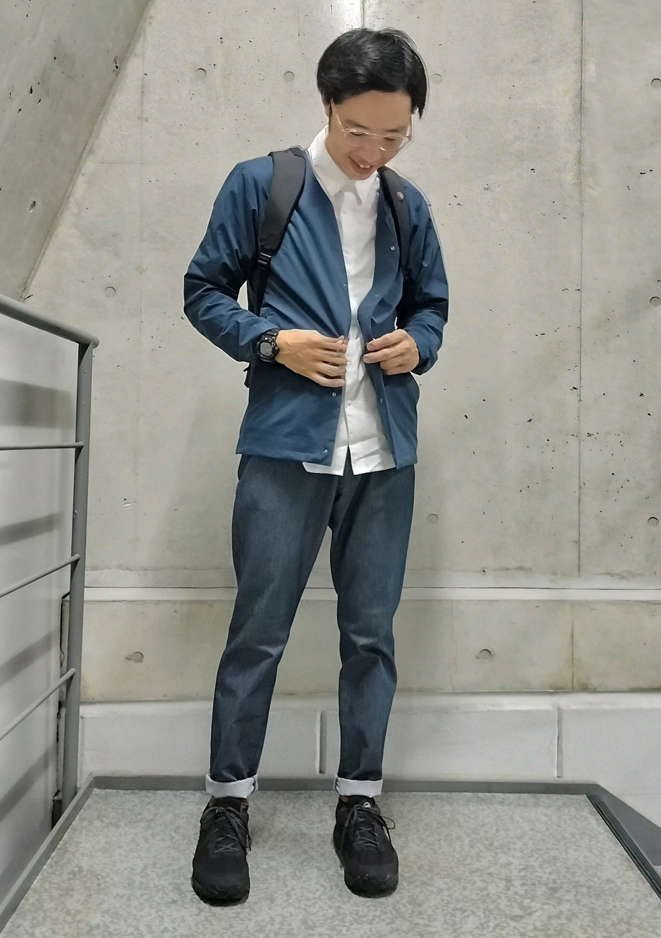 カーディガンコーデ まえちゃん