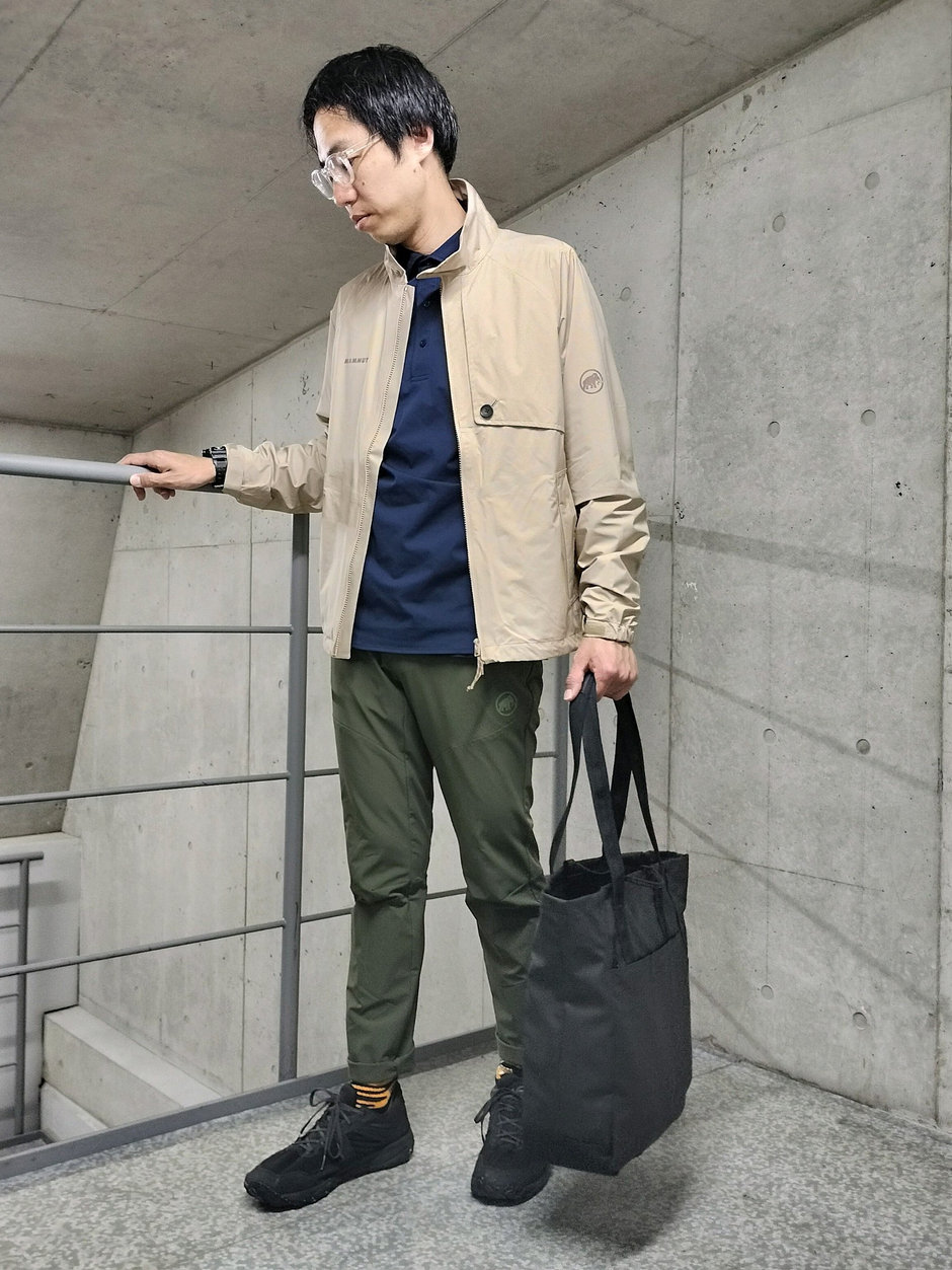 定番パンツをアーバンに着る まえちゃん