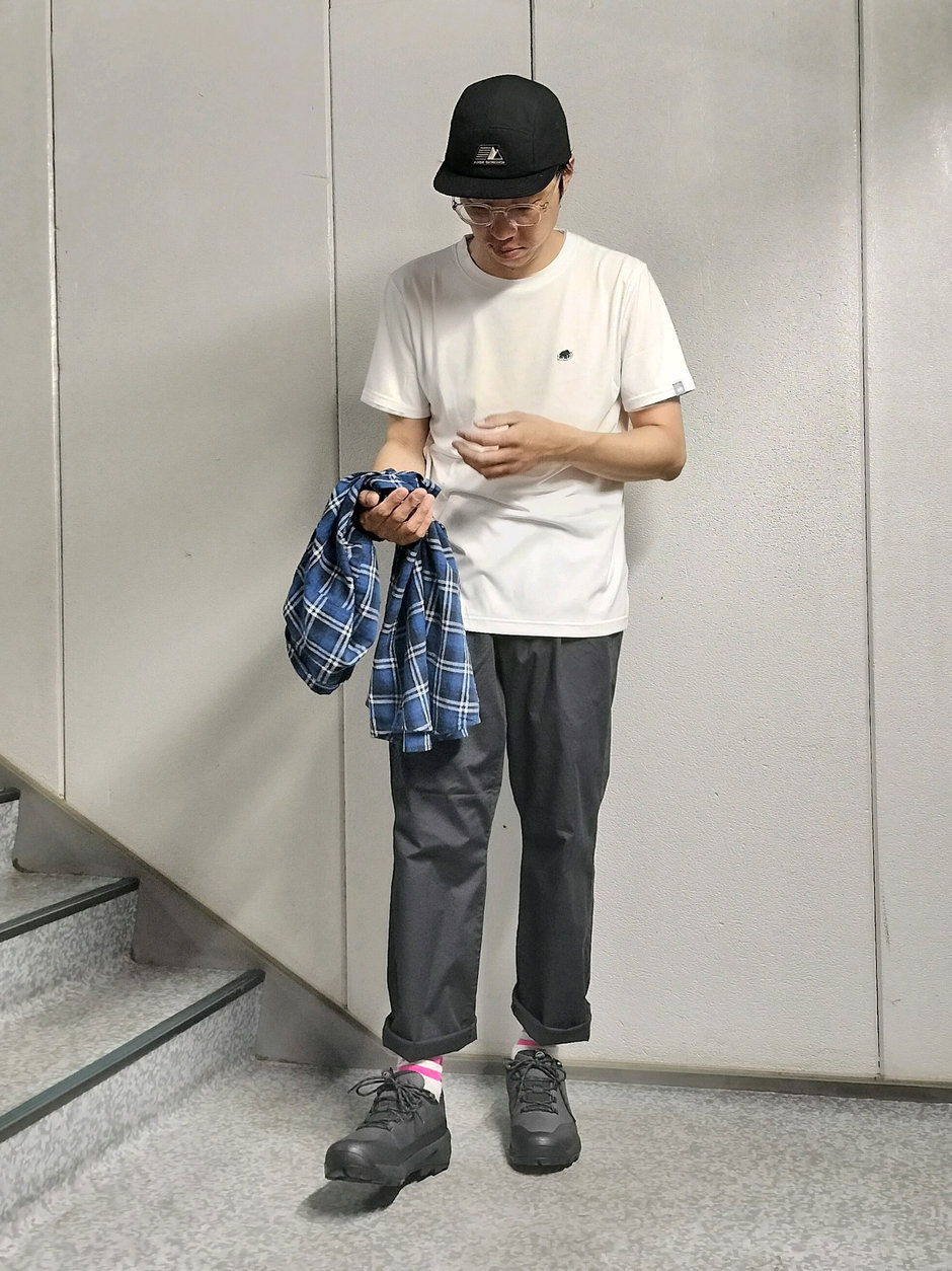 主役はチェックシャツ！ まえちゃん
