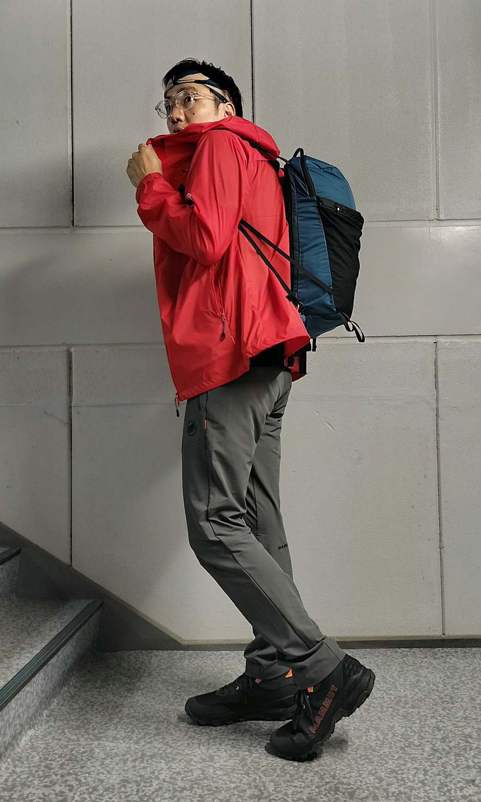 ご近所ハイキングコーデ まえちゃん