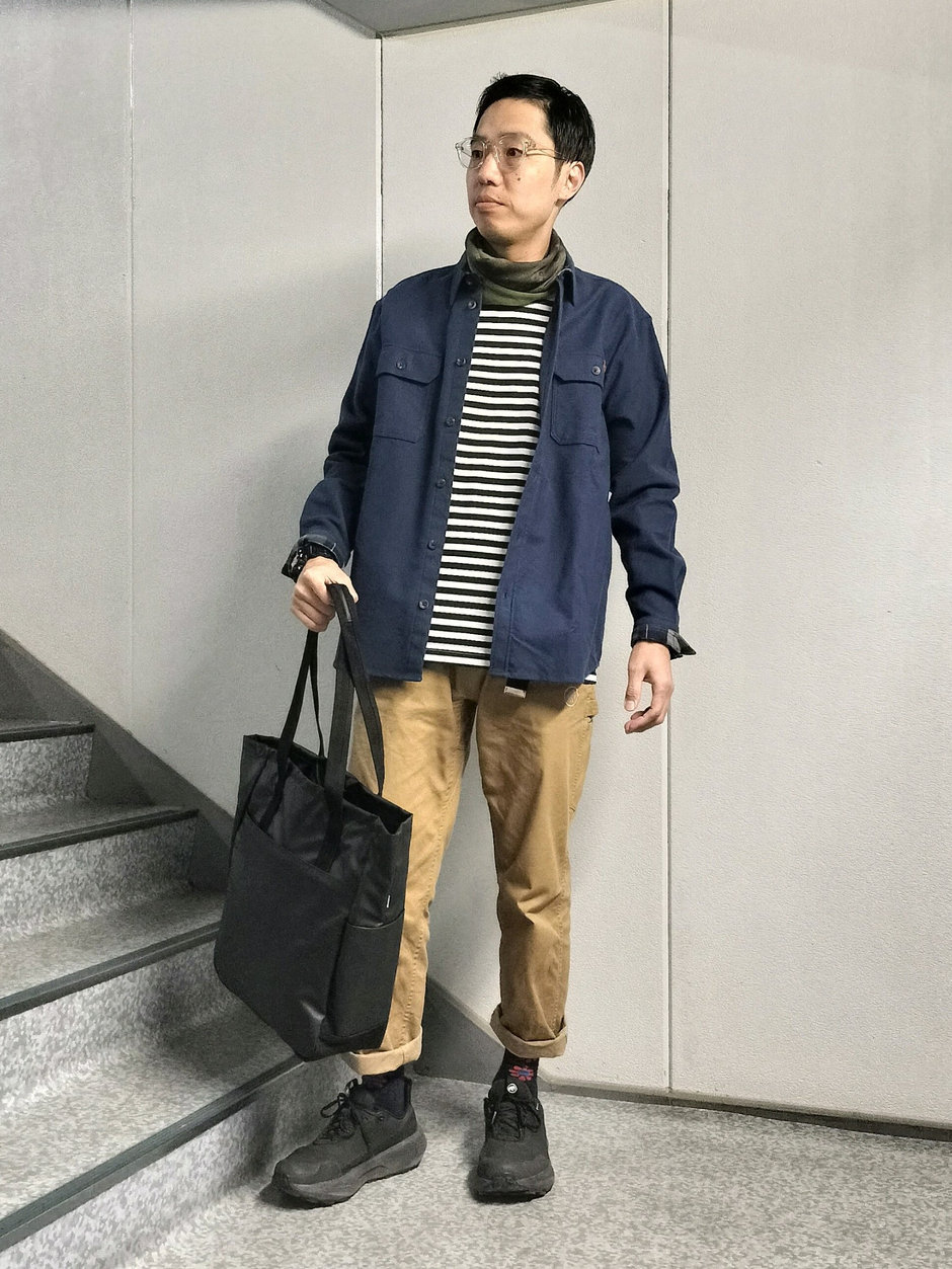 ボーダーをスッキリとまとめる まえちゃん