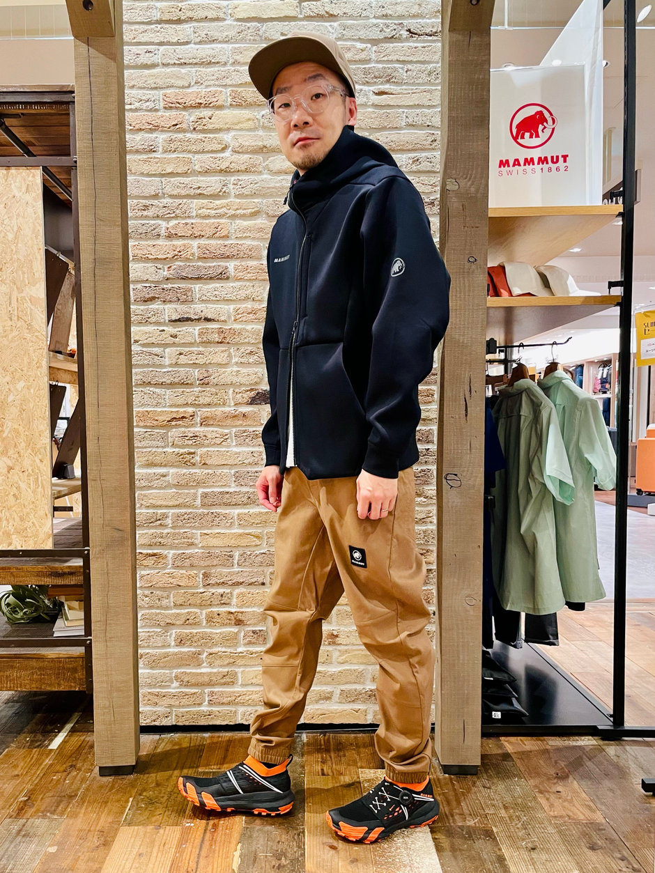 MAMMUT大定番スエットコーデ E!KAWA