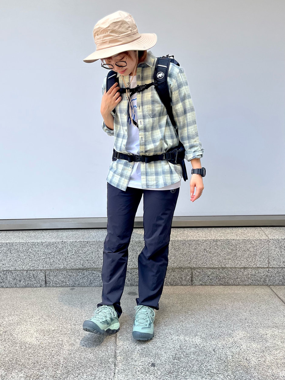 FujiyamaTシャツで富士山に登ろうコーデ Ito