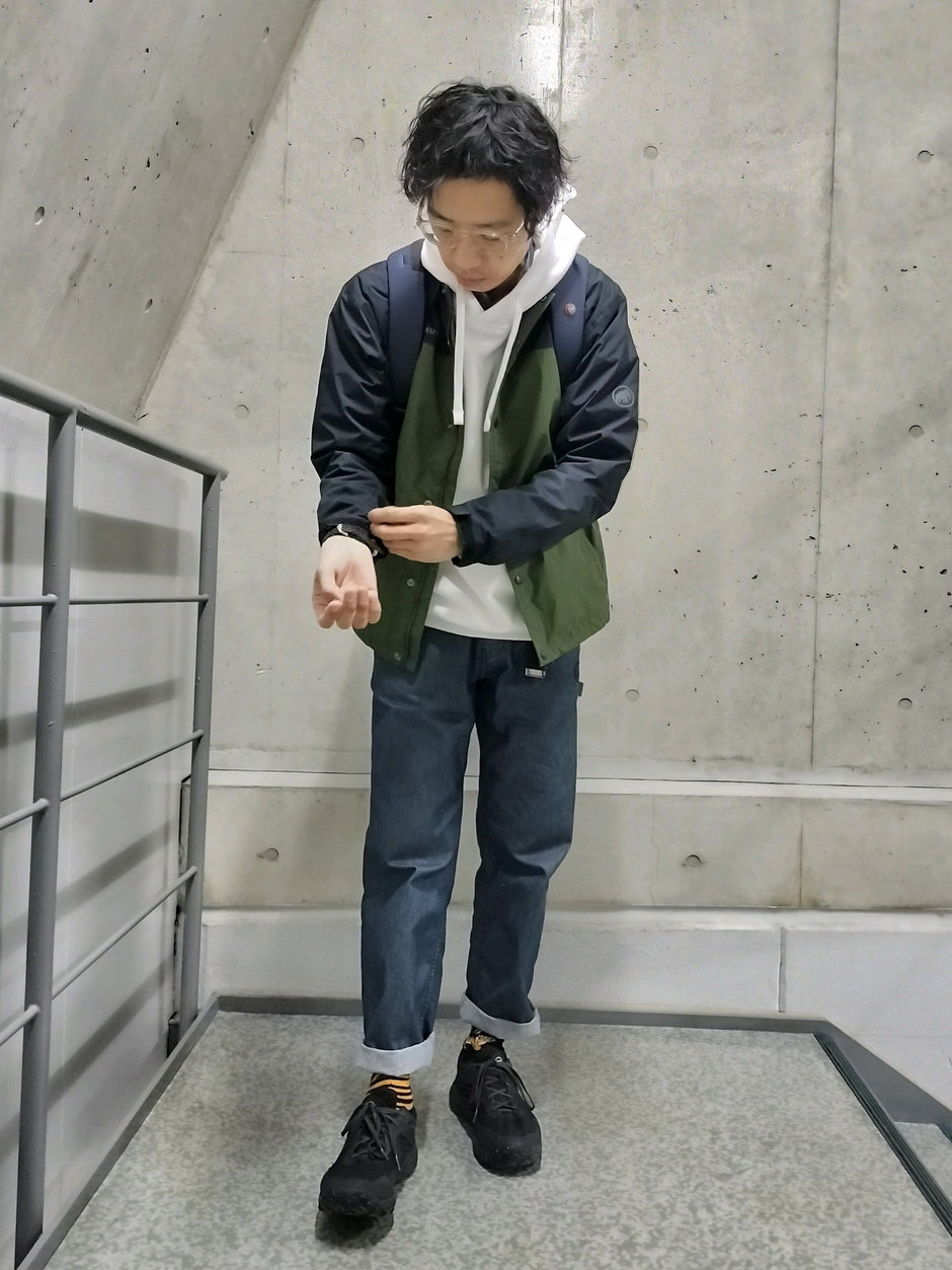 春を意識したコーデ まえちゃん