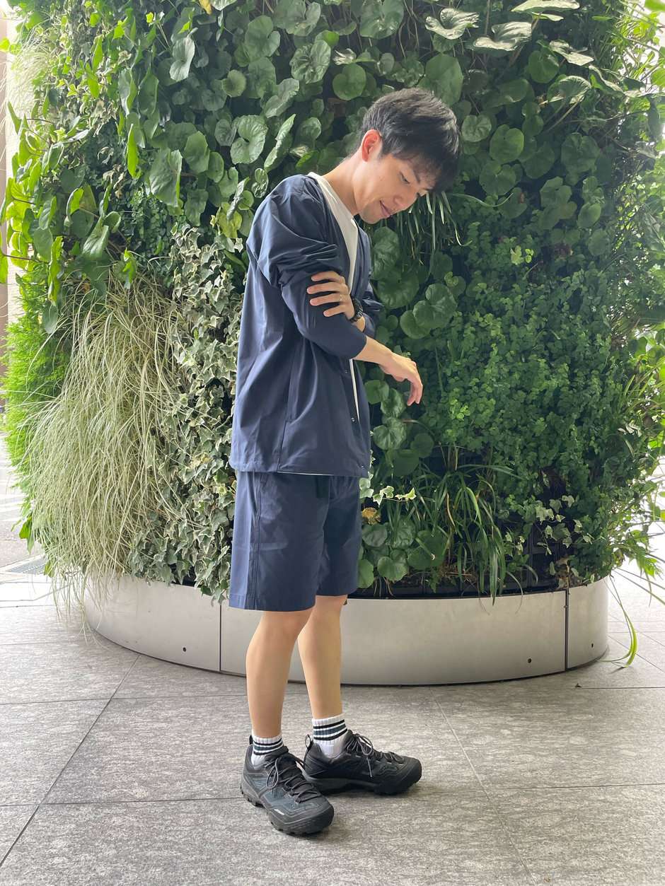 シンプルネイビーコーデ Kawamura