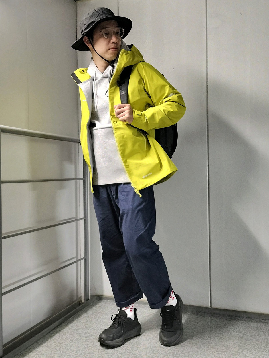 山で着られるなら街でも まえちゃん