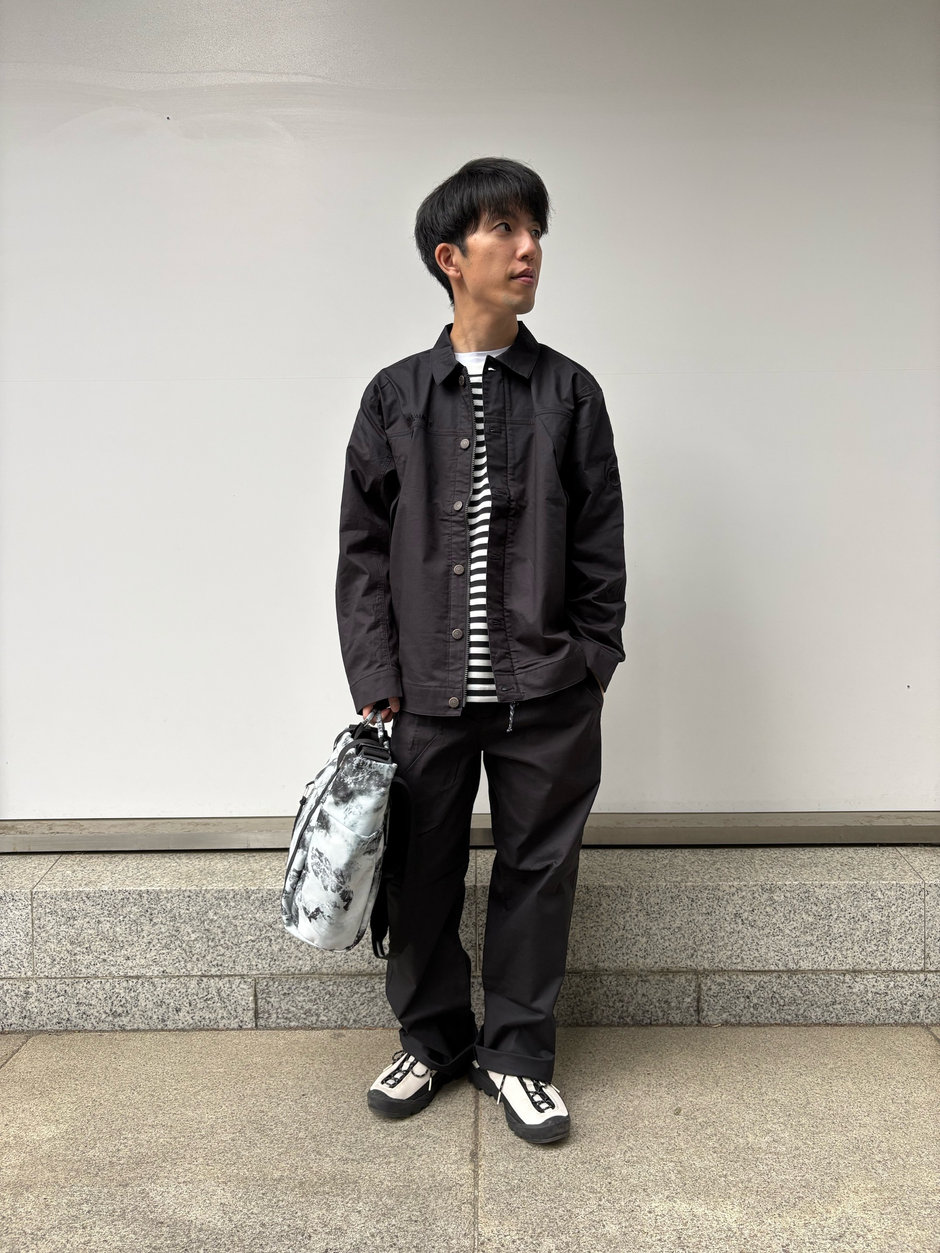 シンプルモノトーンコーデ Kawamura