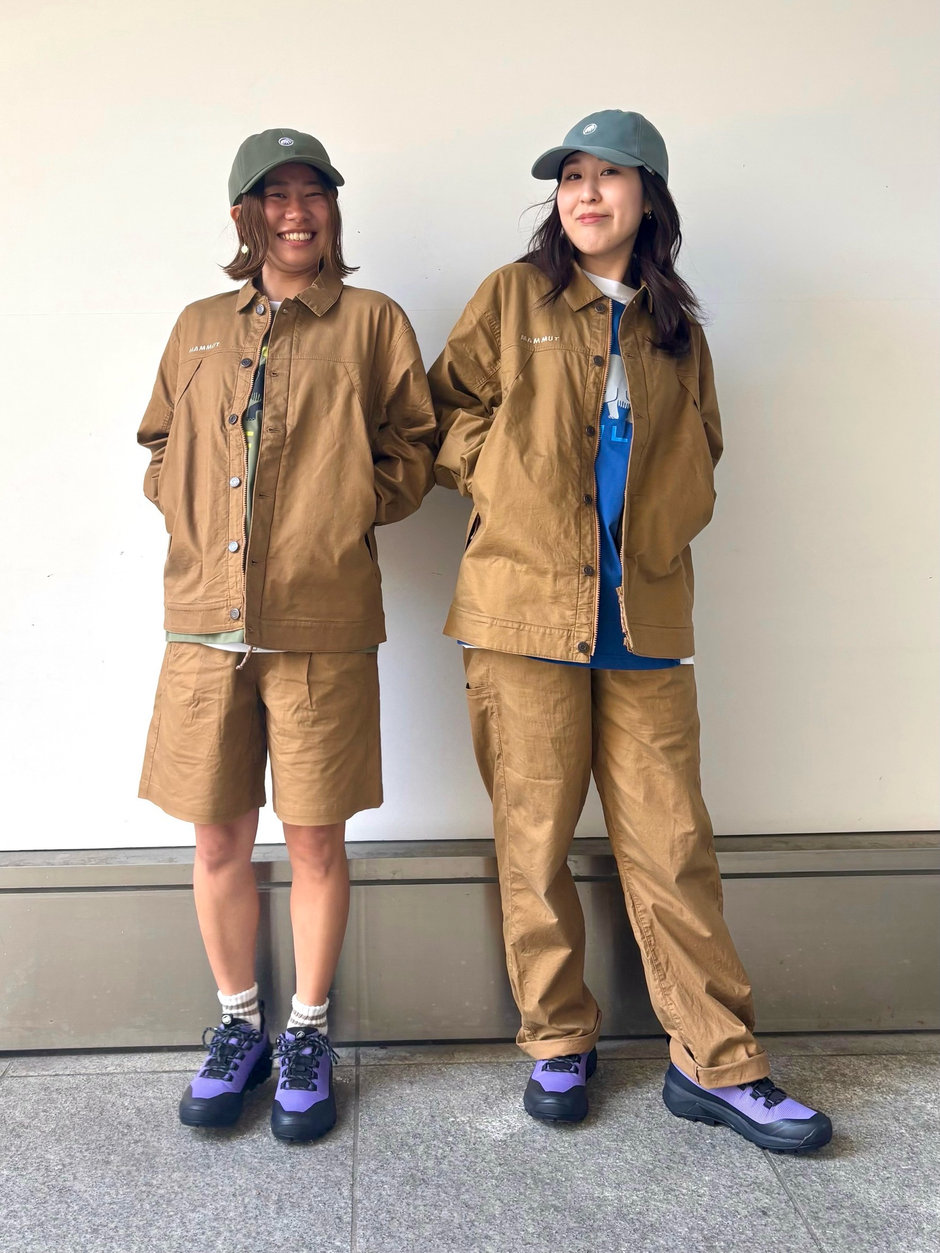 MAMMUTでシミラールック aki