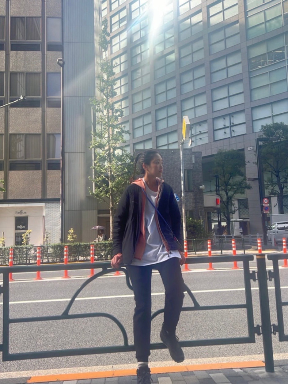 お散歩コーデ ニシハラマキ