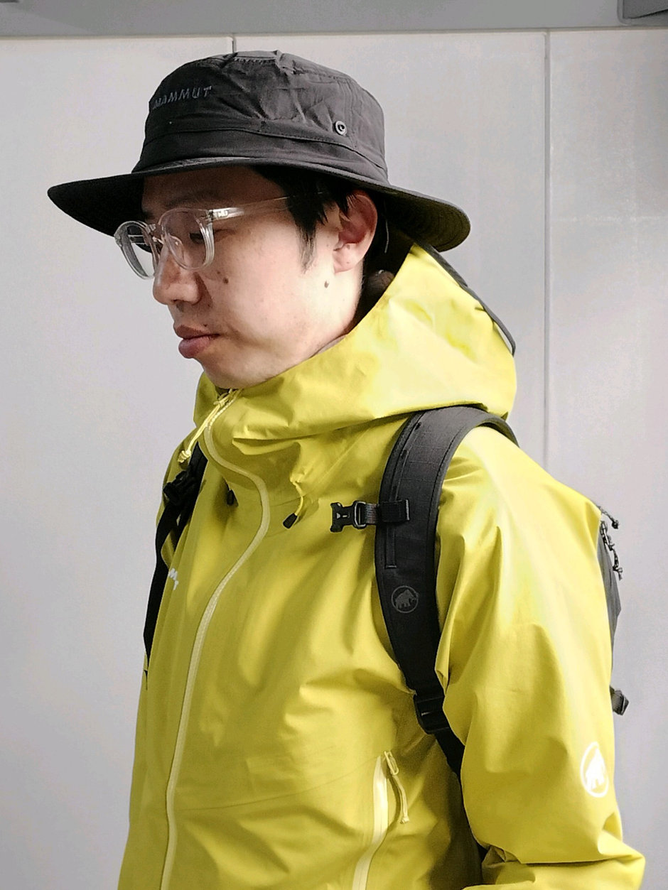 山で着られるなら街でも まえちゃん