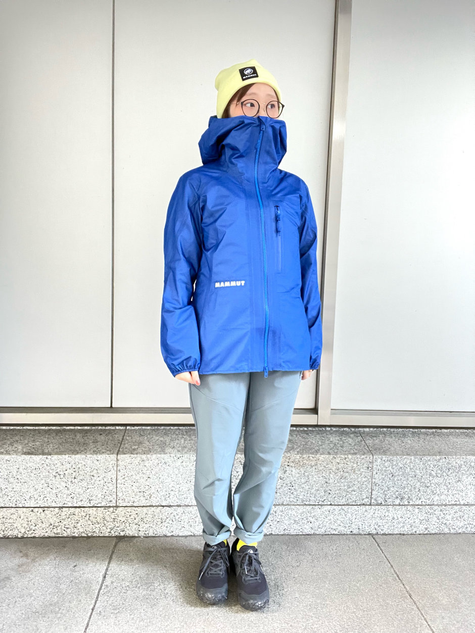 Eigerジャケットをフル活用 Ito