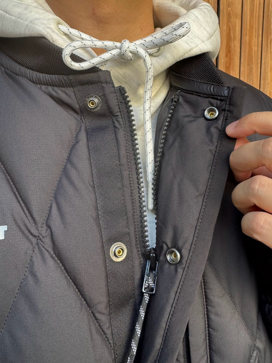 新作キルティングダウンコーデ moga