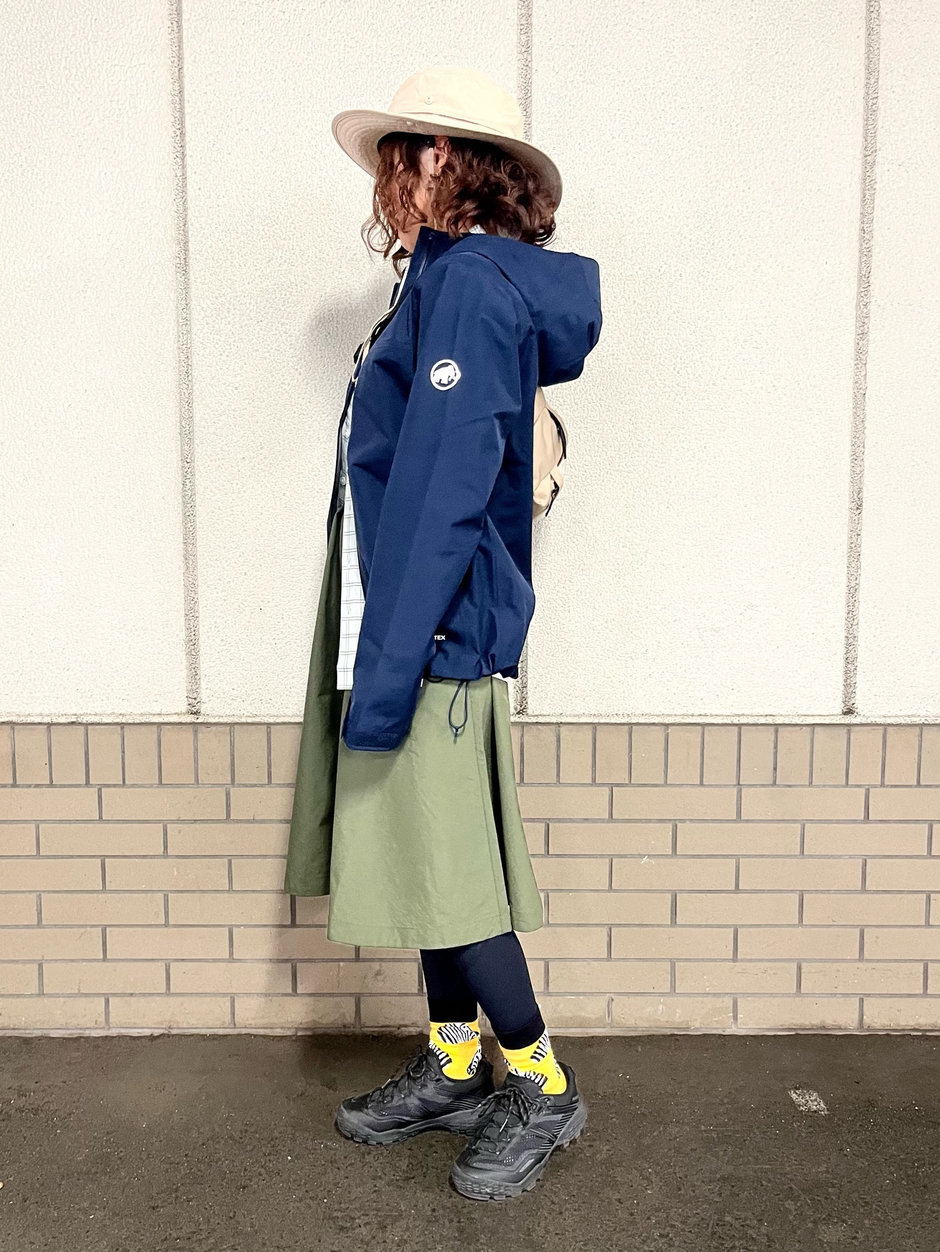 キャンプもスカートで楽しんじゃお☆ asa