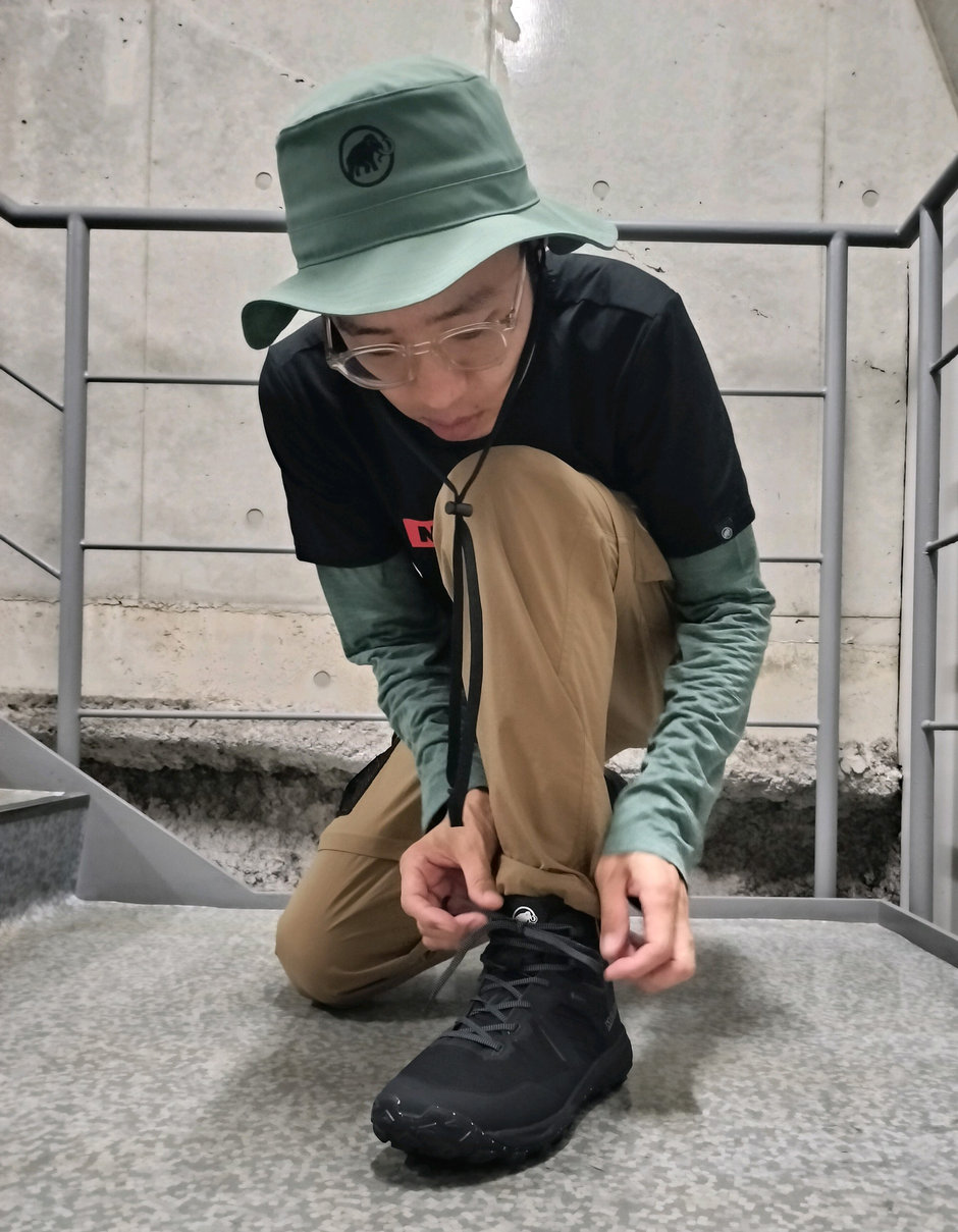 お手軽ハイクコーデ まえちゃん