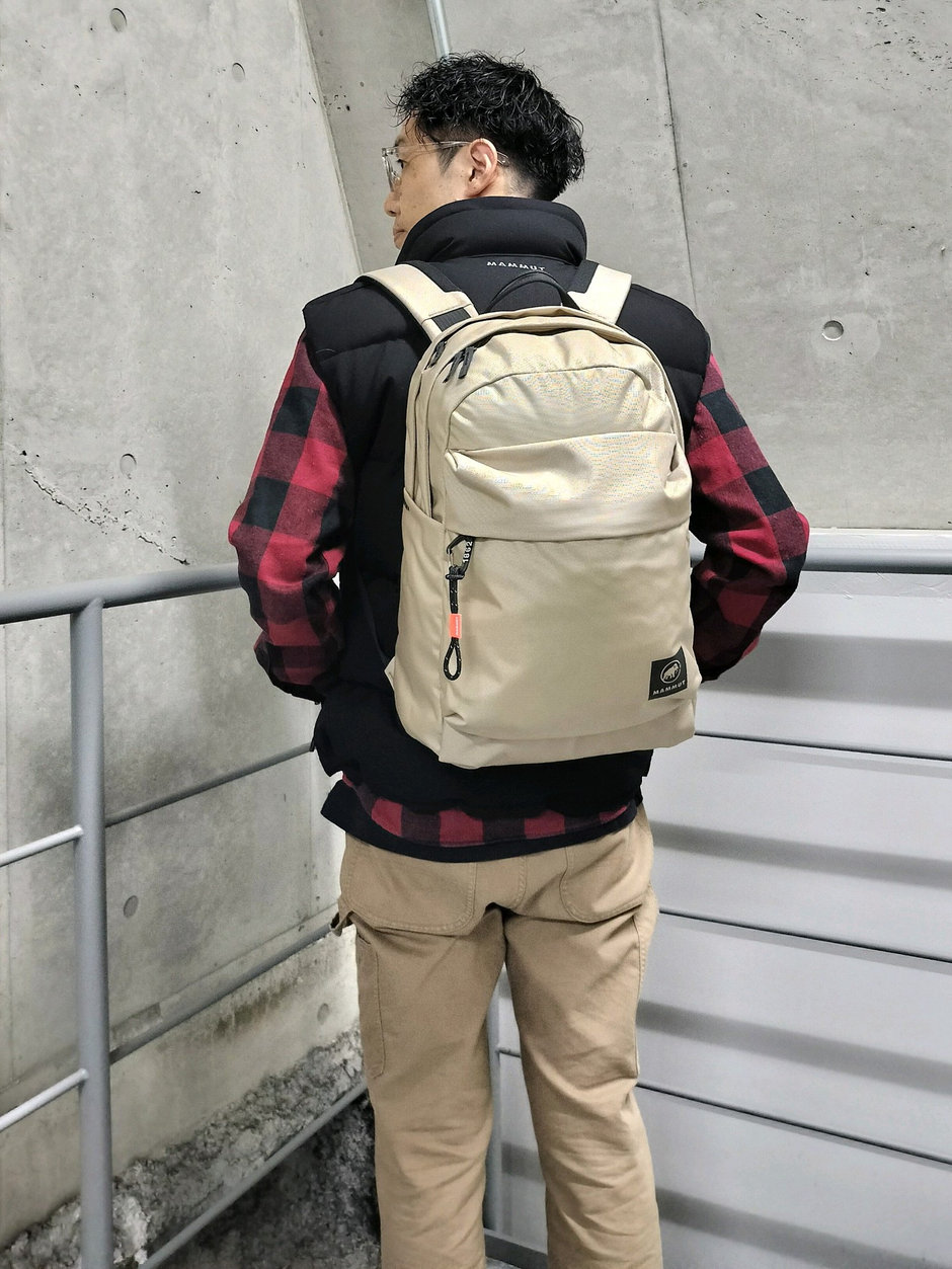 ダウンベスト+シャツ まえちゃん