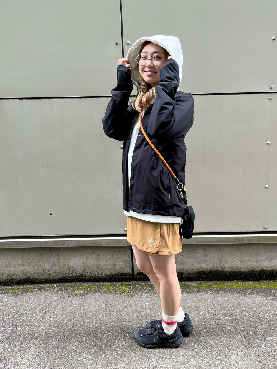 スコートをタウンユースで着る Ito