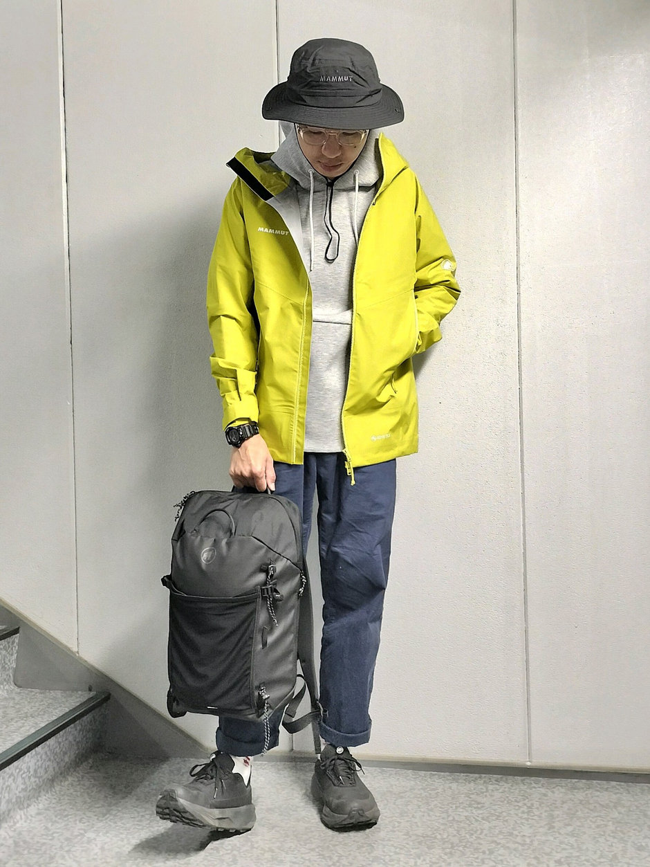 山で着られるなら街でも まえちゃん