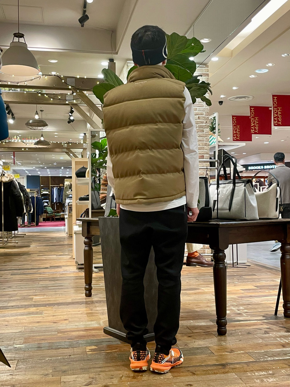 冬の定番Vestこーで。 E!KAWA