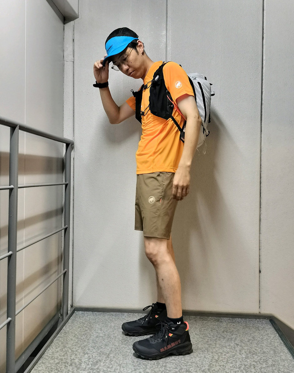 ファストハイク風コーデ まえちゃん