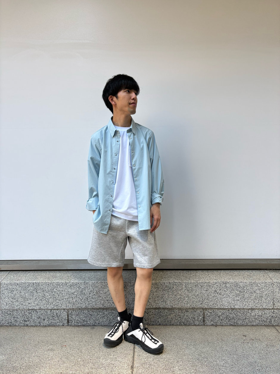 夏の爽やかシャツコーデ👕 Kawamura
