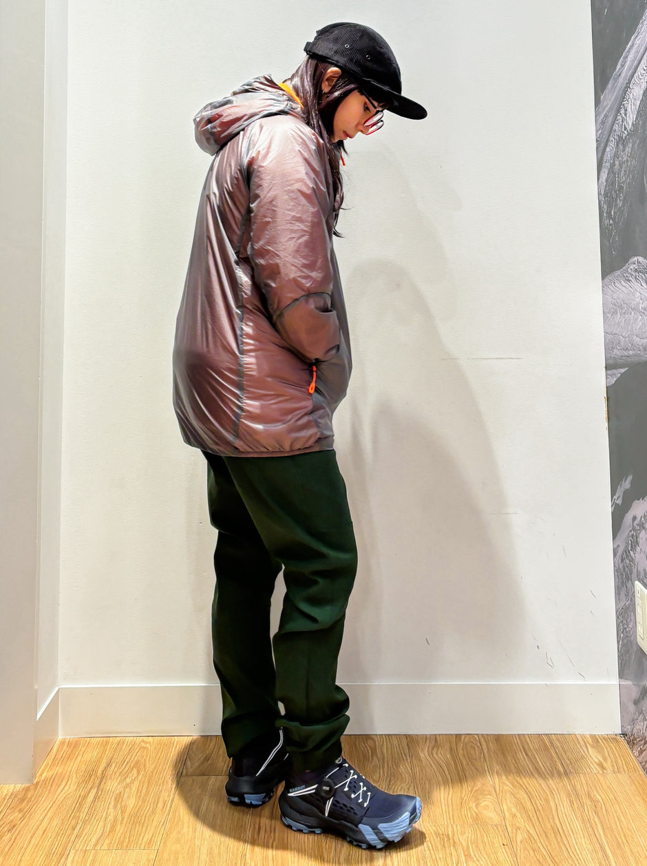 アウトドアもデイリー使いもできる Flex Air IN ほの