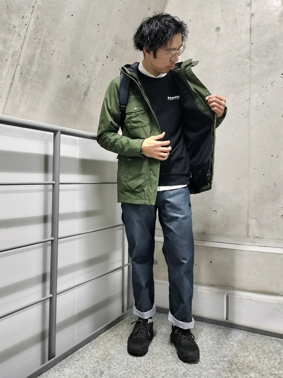 暖かい日をイメージしたコーデ まえちゃん