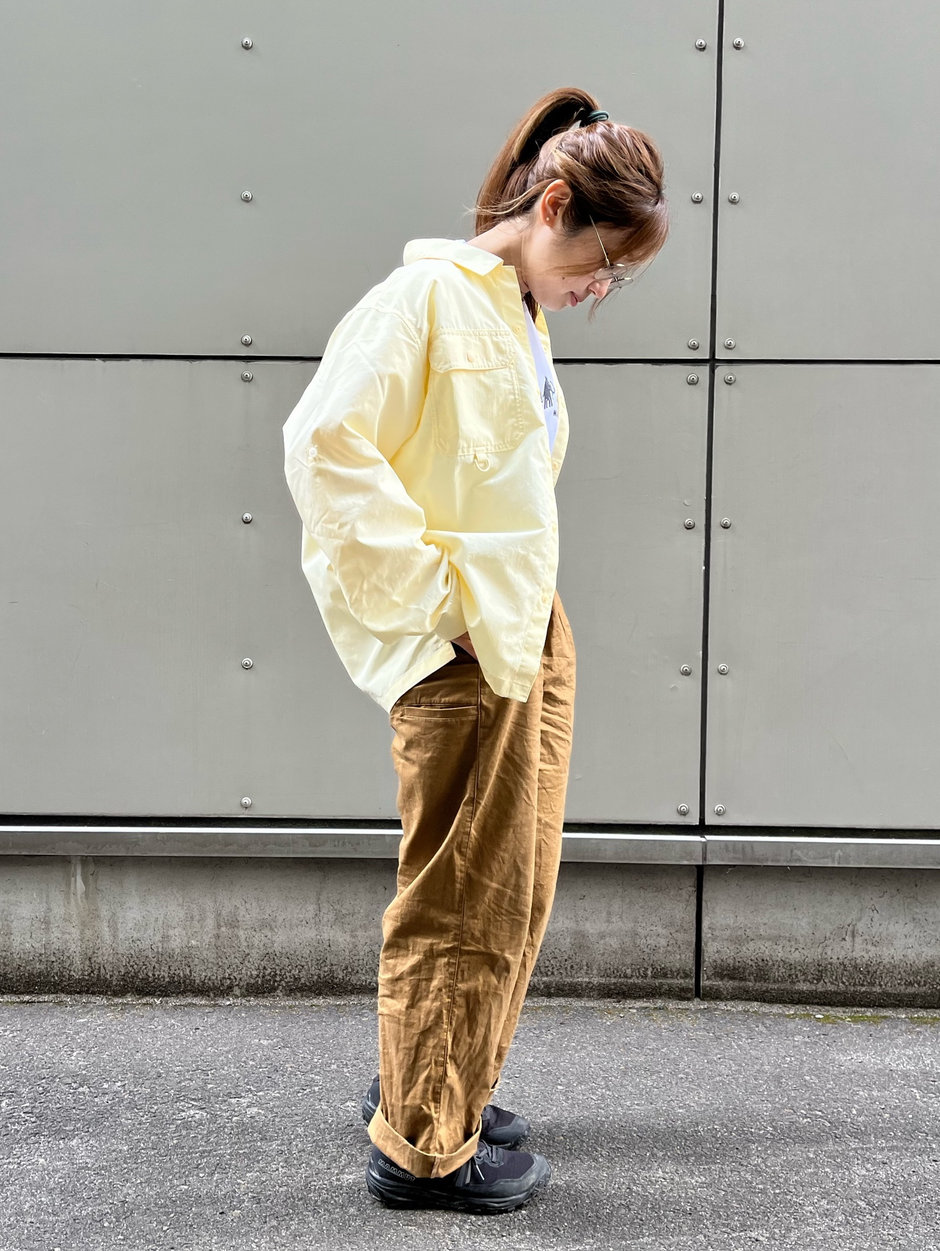 春カラーのシャツコーデ Ito