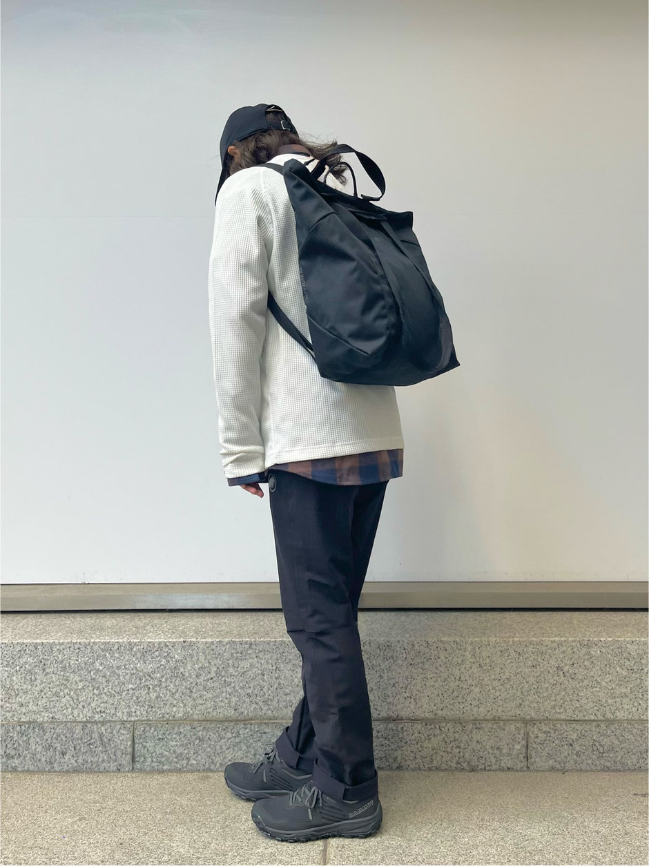 ワッフル×ネルシャツ asa