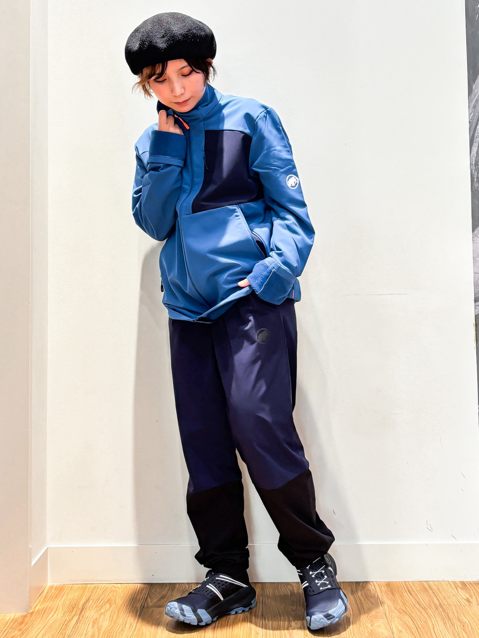 街着のジャケットとしても使えるミッドレイヤー ほの