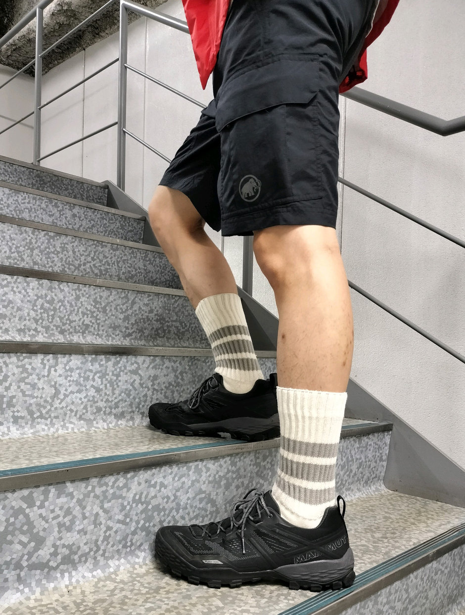 ハードシェル+ショートパンツ まえちゃん