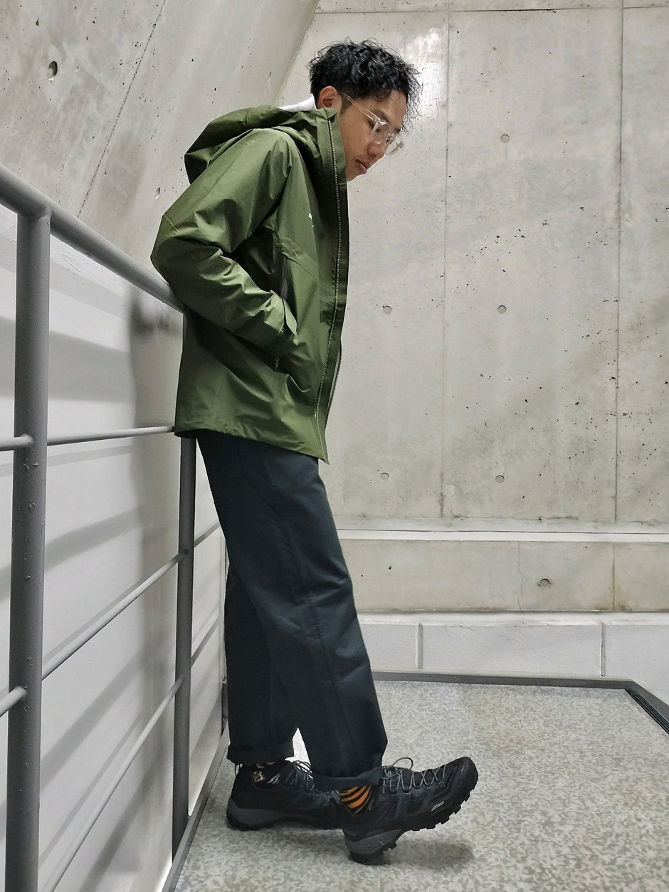 ハードシェル+パーカー まえちゃん