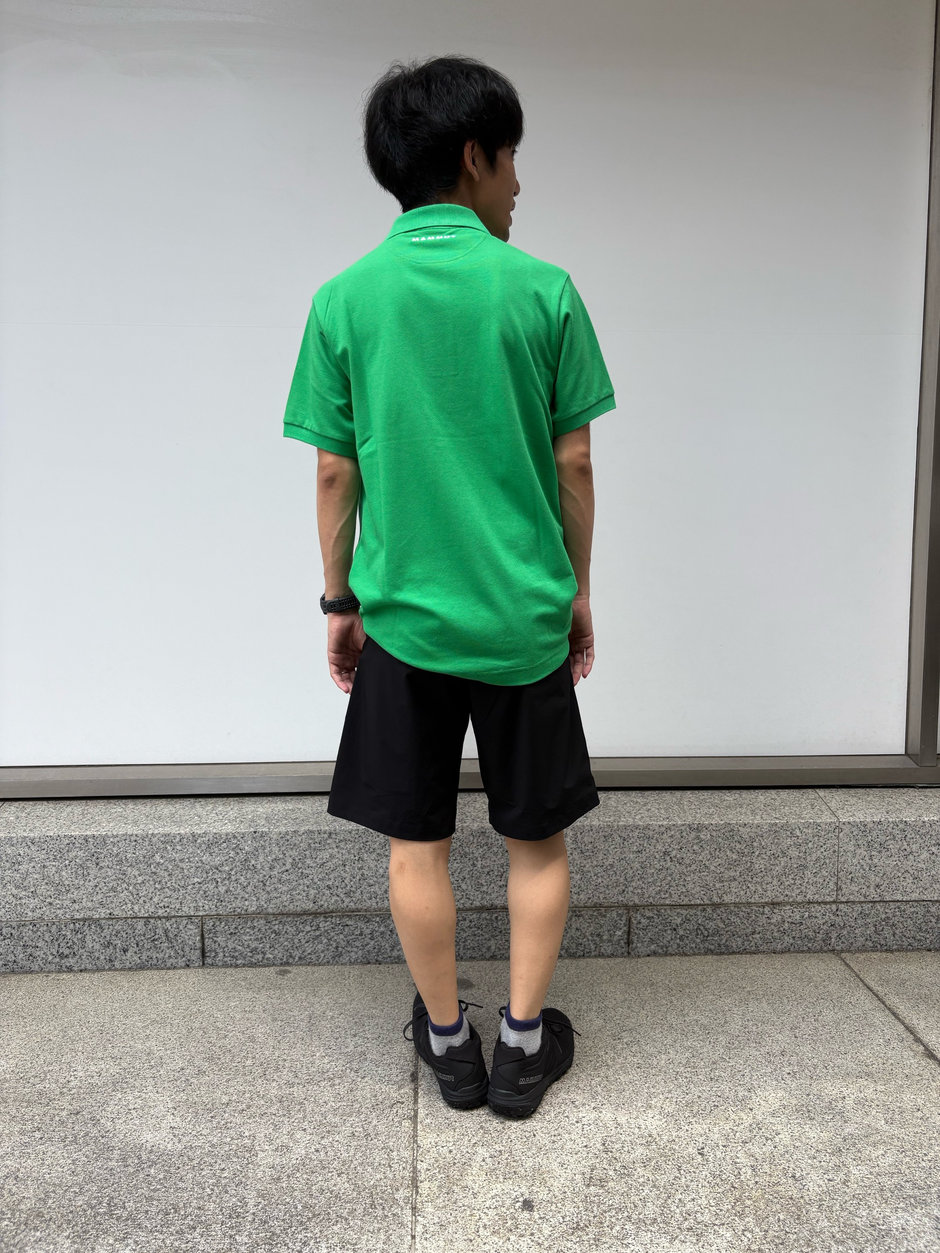 グリーン×ブラックコーデ Kawamura