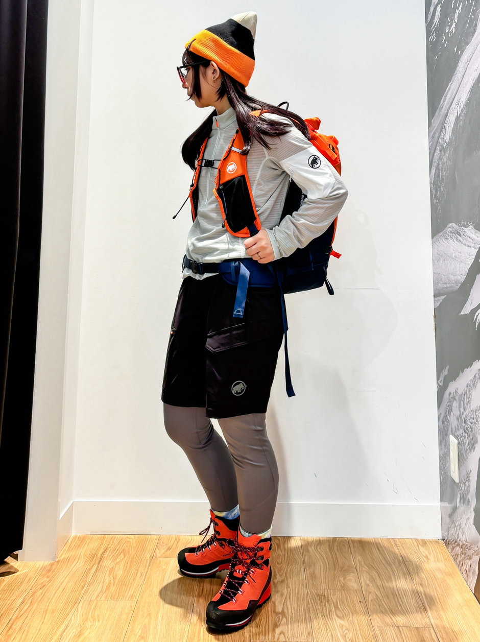 秋登山スタイル ほの