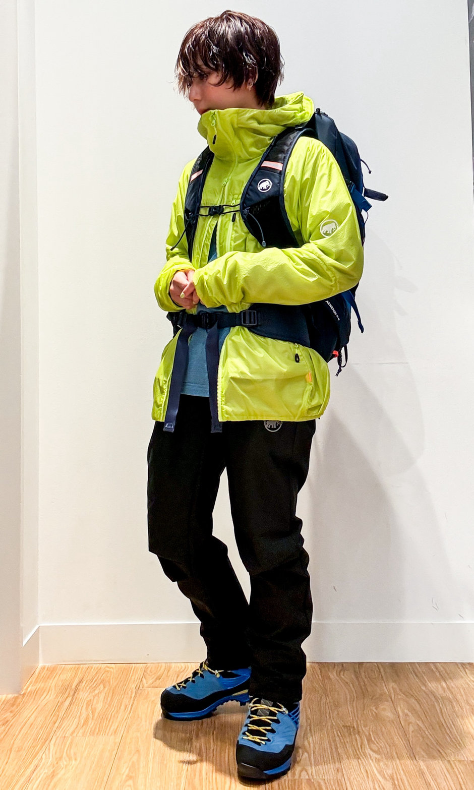 秋冬、無雪期の低山コーデ ほの