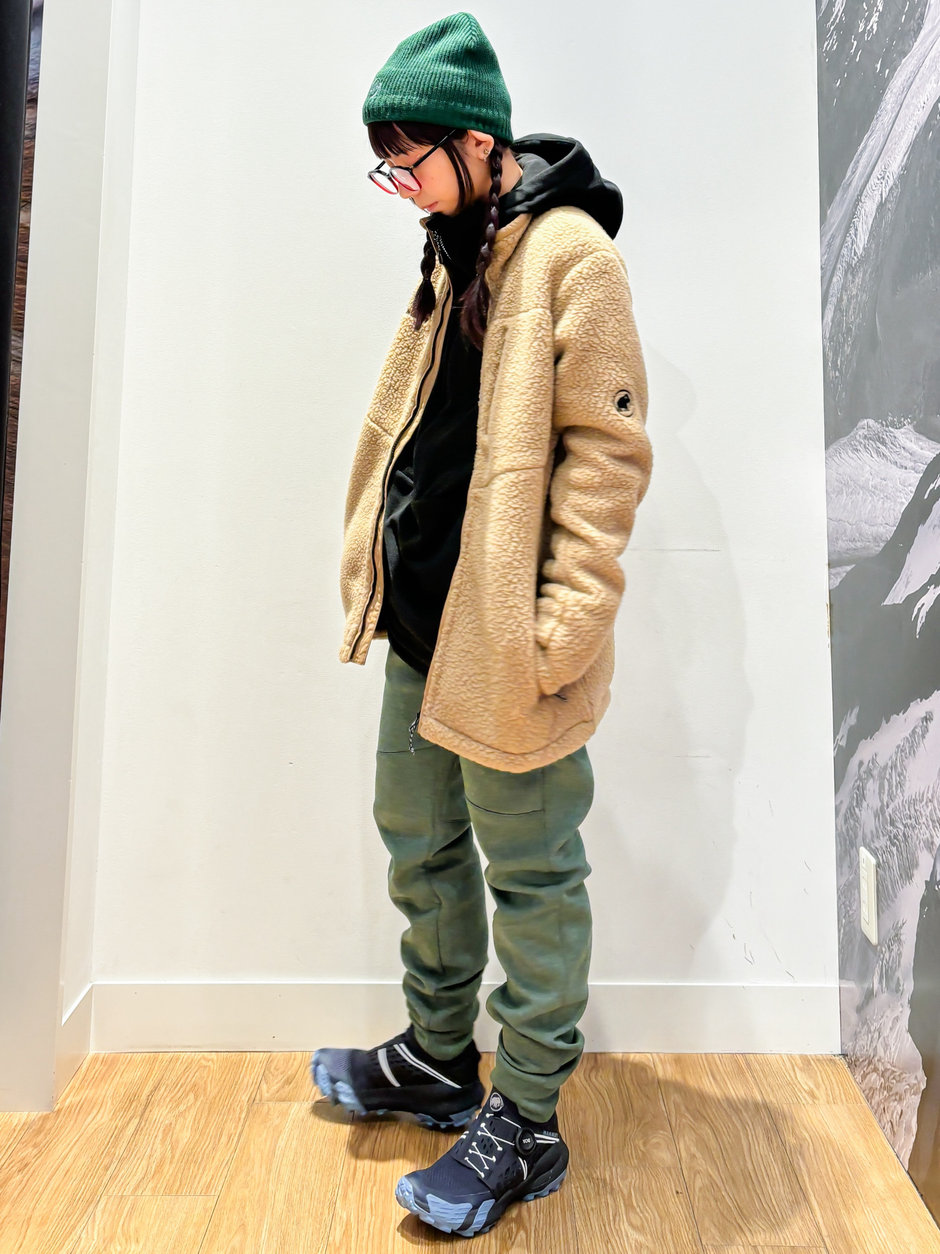 真冬でもぬくぬくコーデ ほの