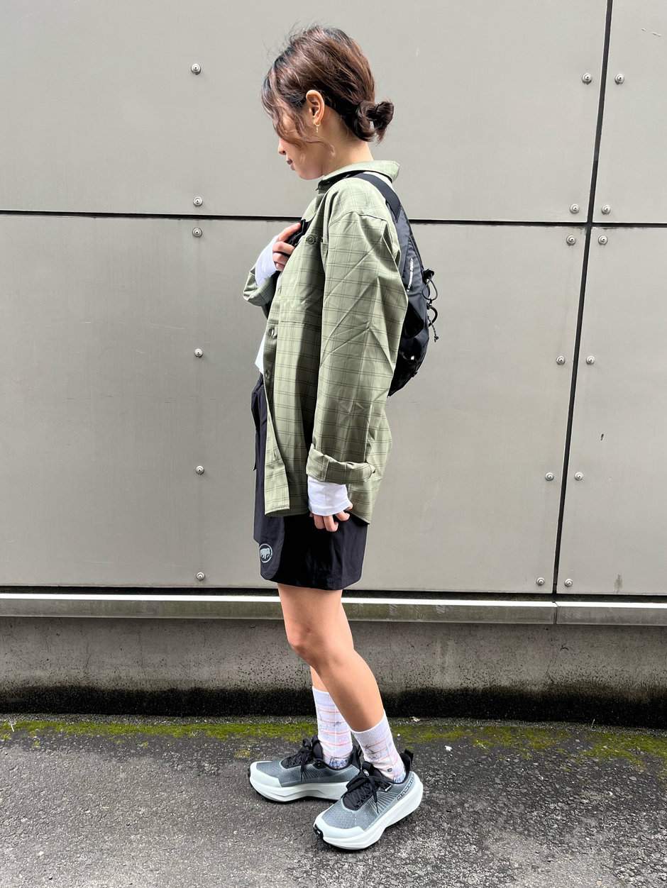 スコートを使ってカジュアルコーデ asa