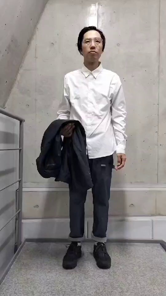 ある日の通勤スタイル まえちゃん