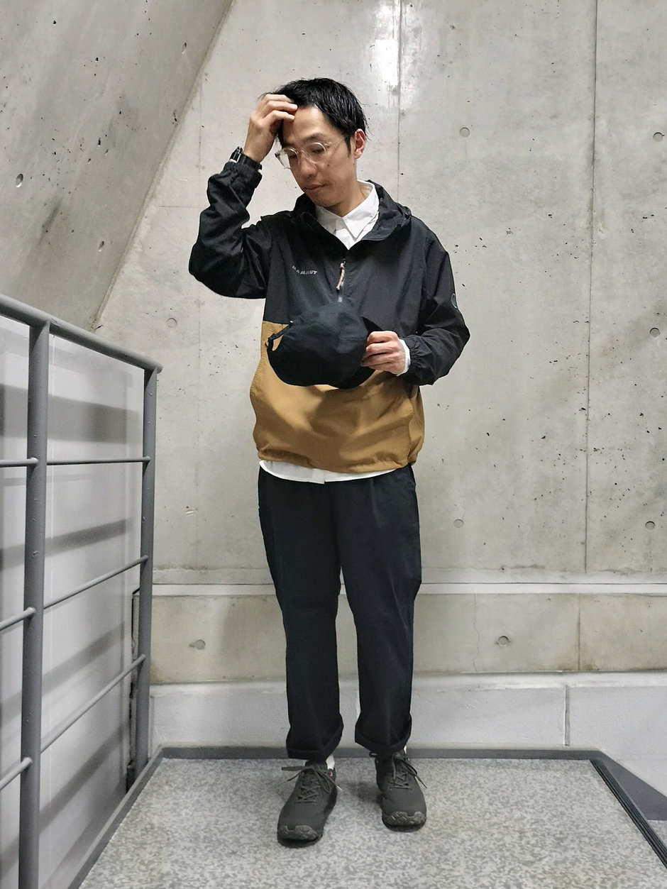 アノラックコーデ まえちゃん