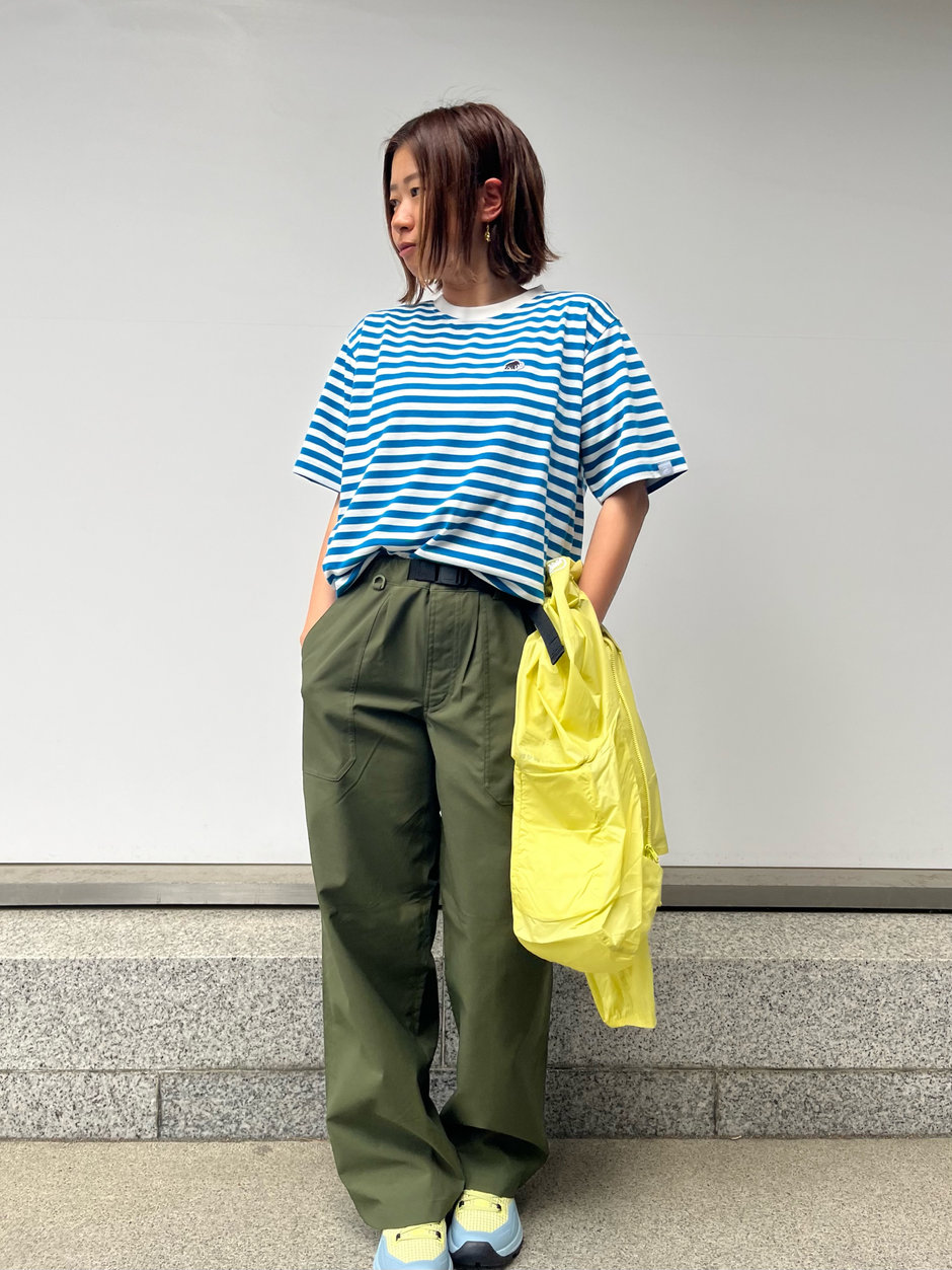 初夏なイエロー×ブルーコーデ🍋🦋 asa