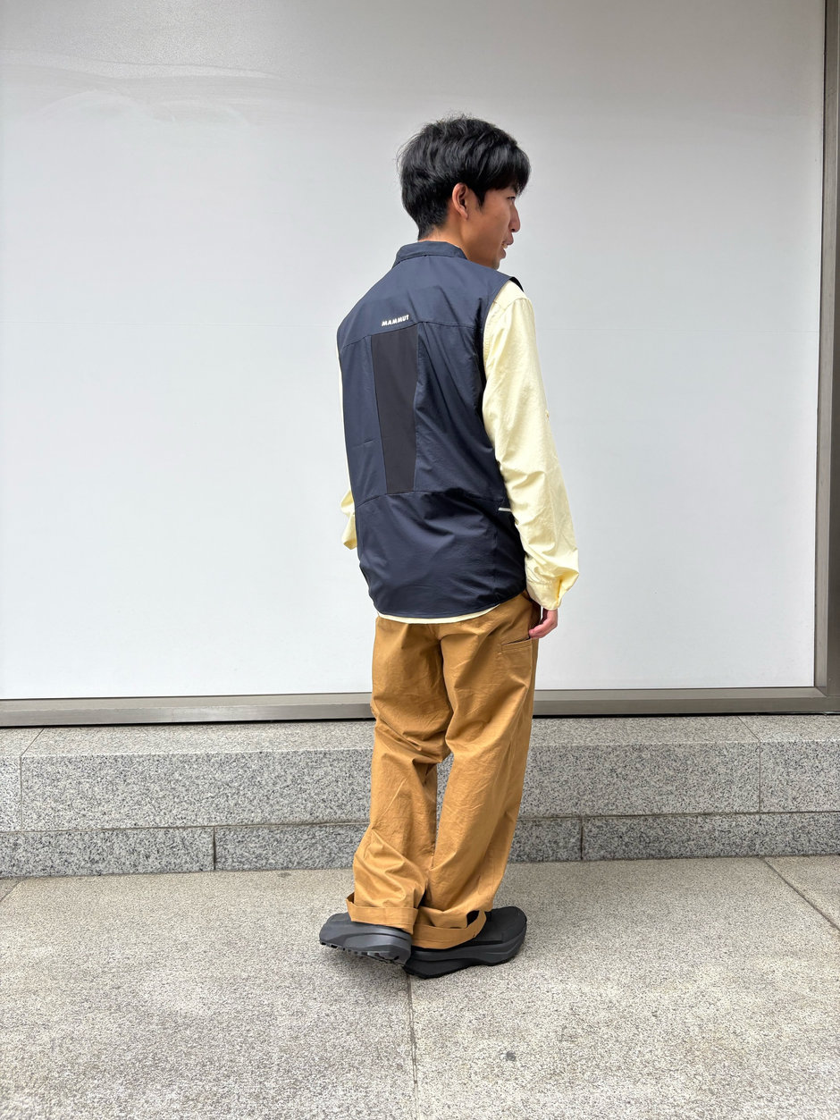 シャツ×ベスト コーデ Kawamura