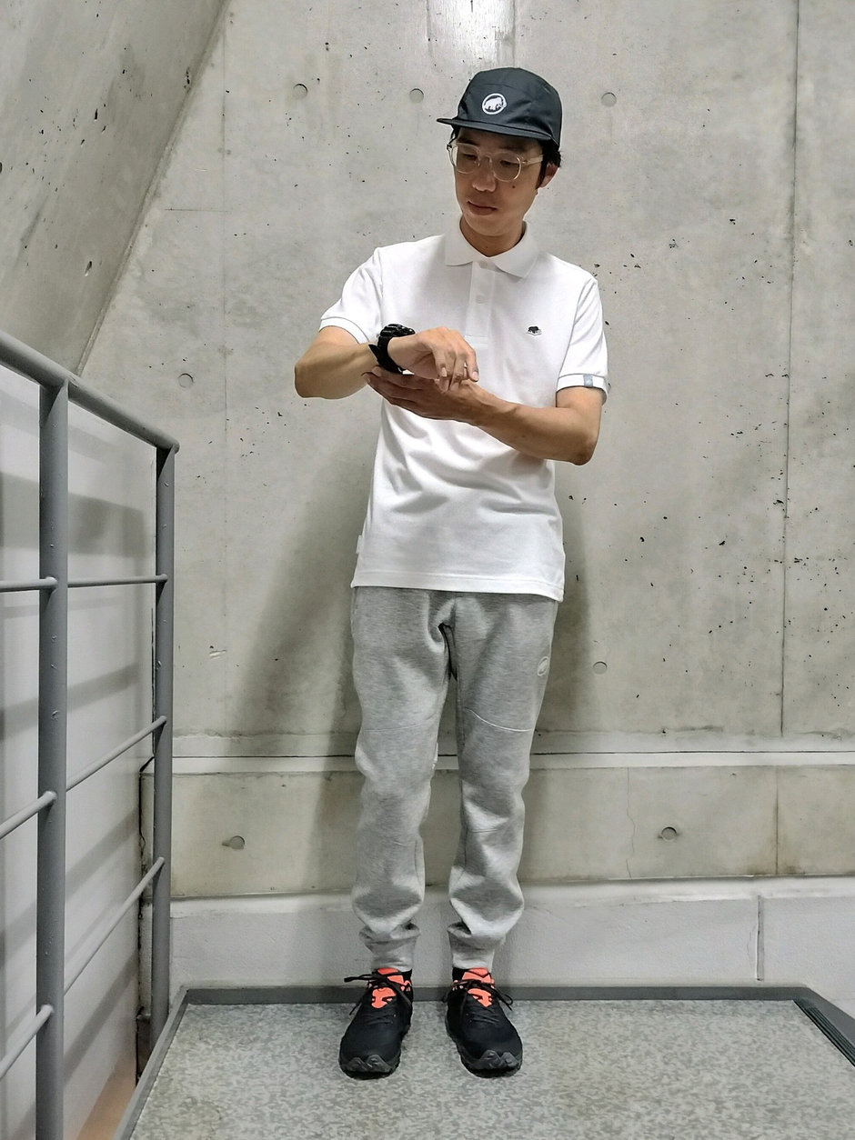 スポーティな夏のシンプルスタイル まえちゃん