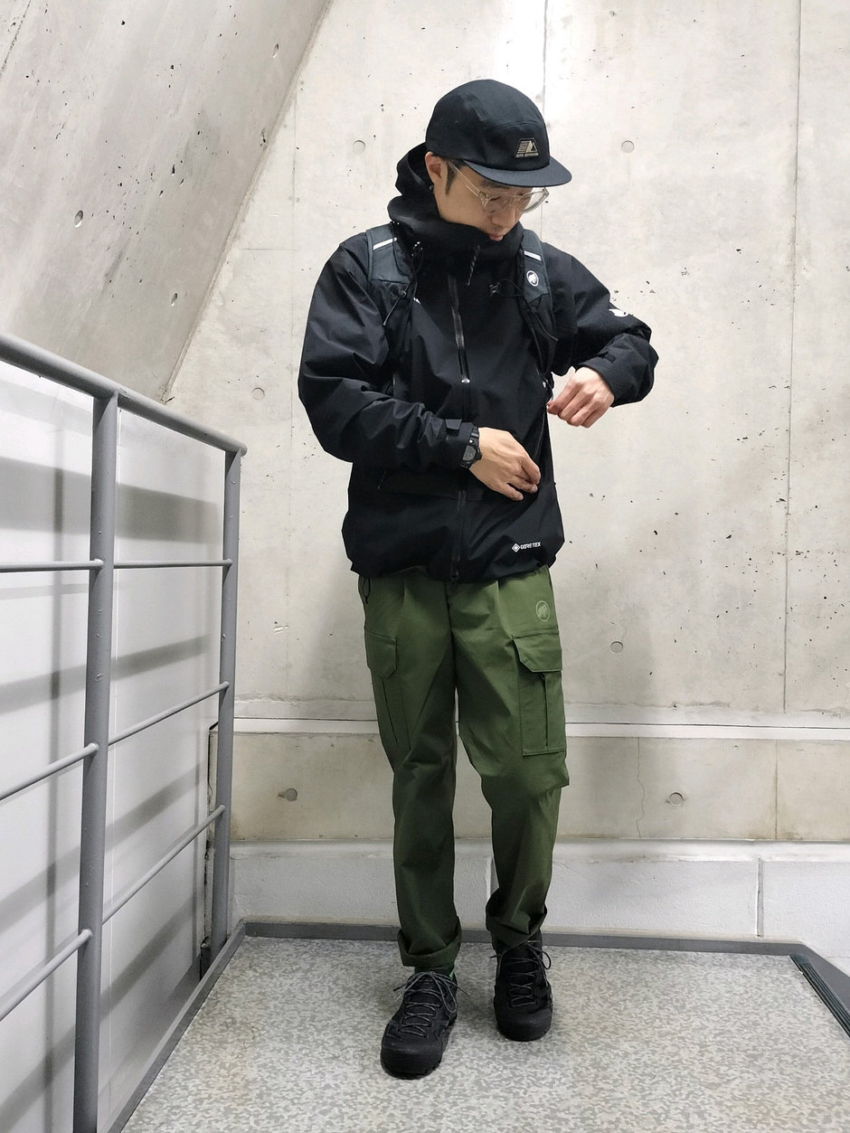 本格的ハードシェルをタウンで着るなら…③ まえちゃん