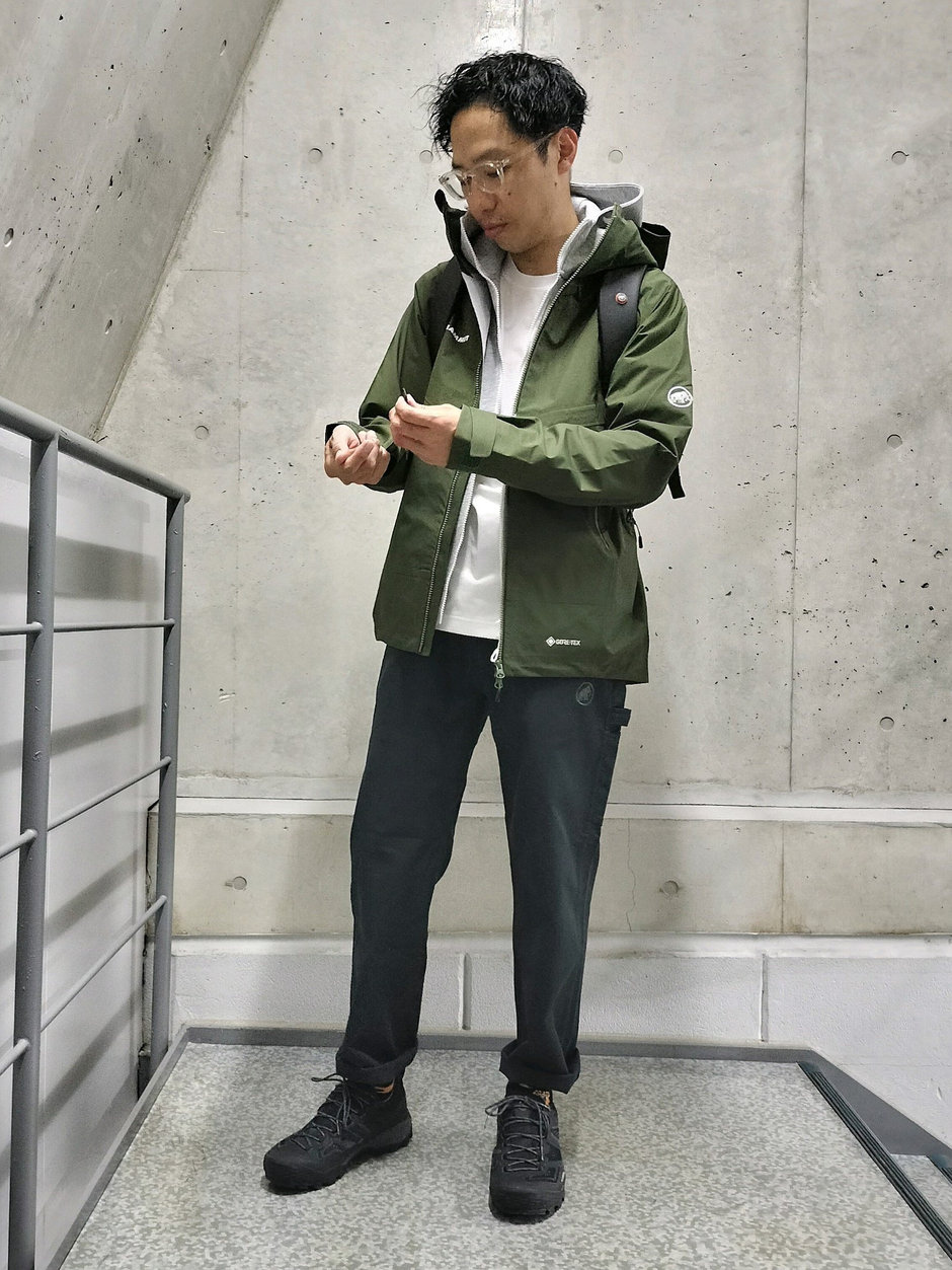 ハードシェル+パーカー まえちゃん