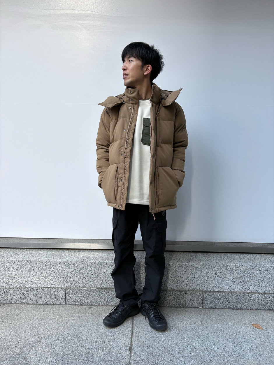 東北の冬は寒いのでフリース in ダウンで！ Kawamura