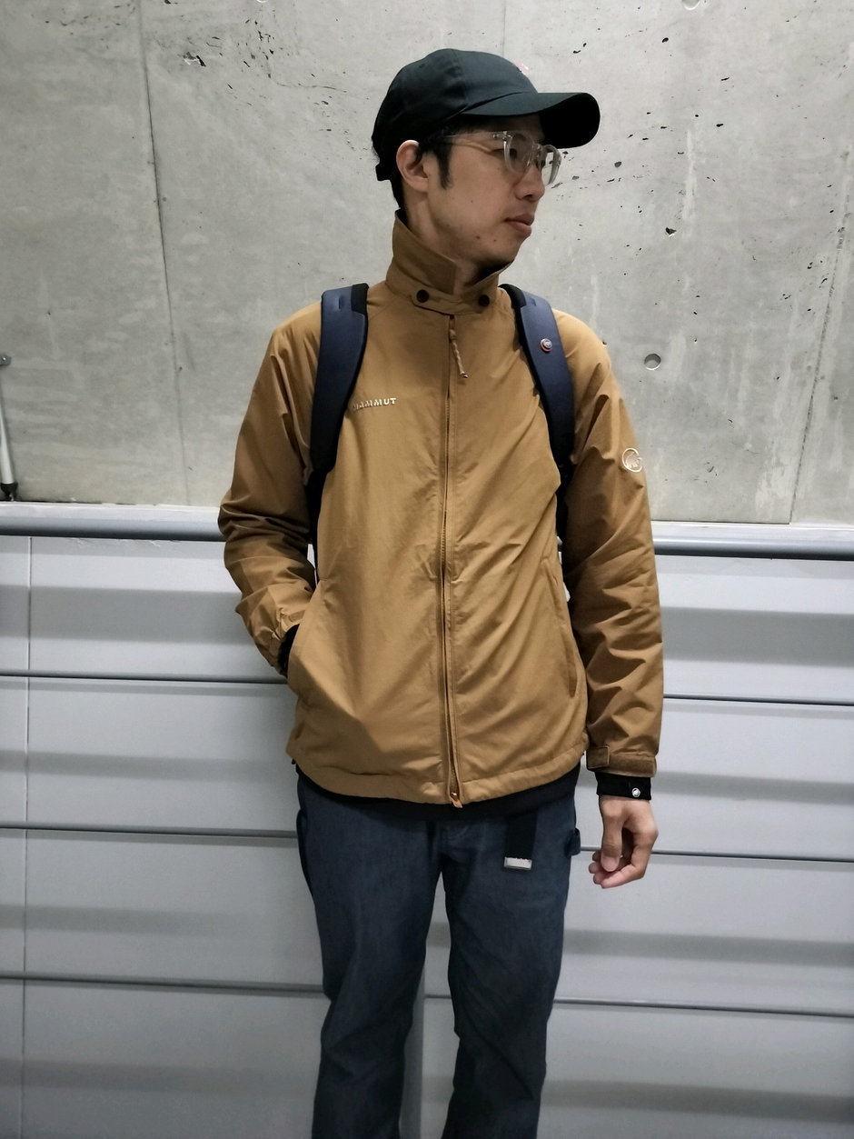 ライトなアウター、スウィングトップジャケット まえちゃん