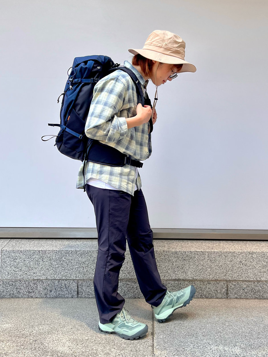 FujiyamaTシャツで富士山に登ろうコーデ Ito