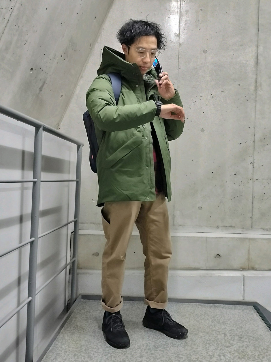 寒さ、雪、雨風も平気です！ まえちゃん