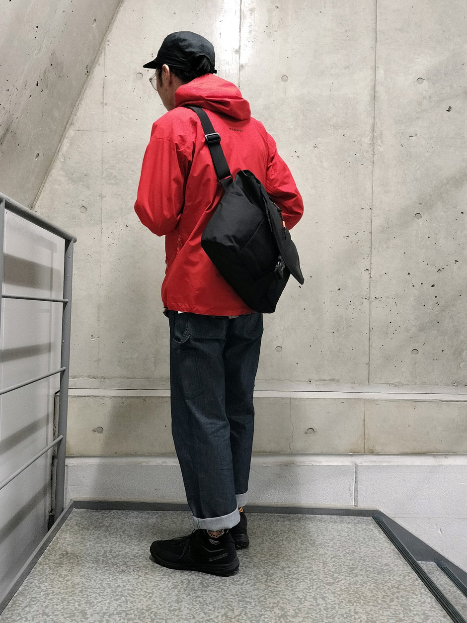 マムートの王道ジャケットを着る！ まえちゃん