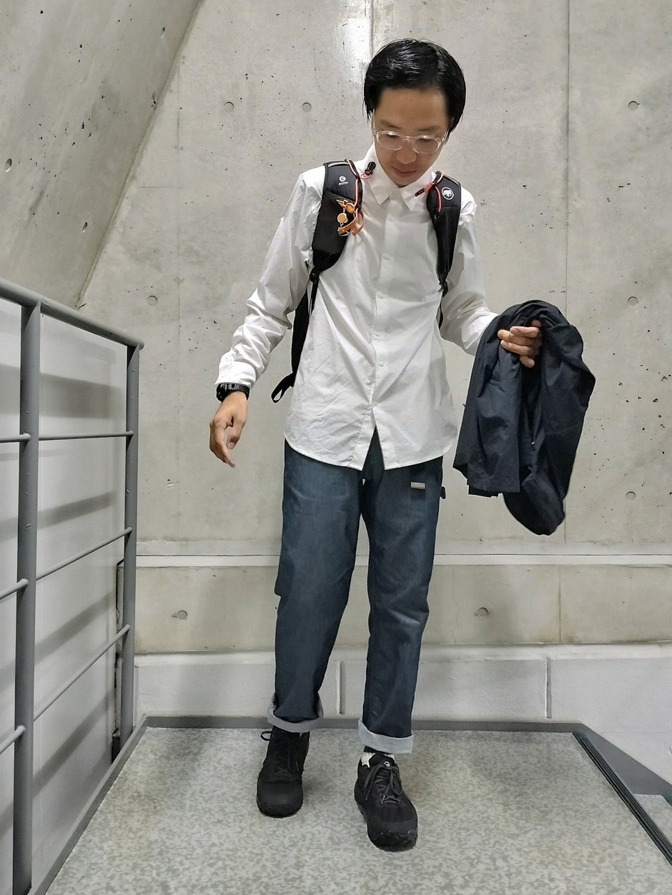 ある日の通勤スタイル まえちゃん