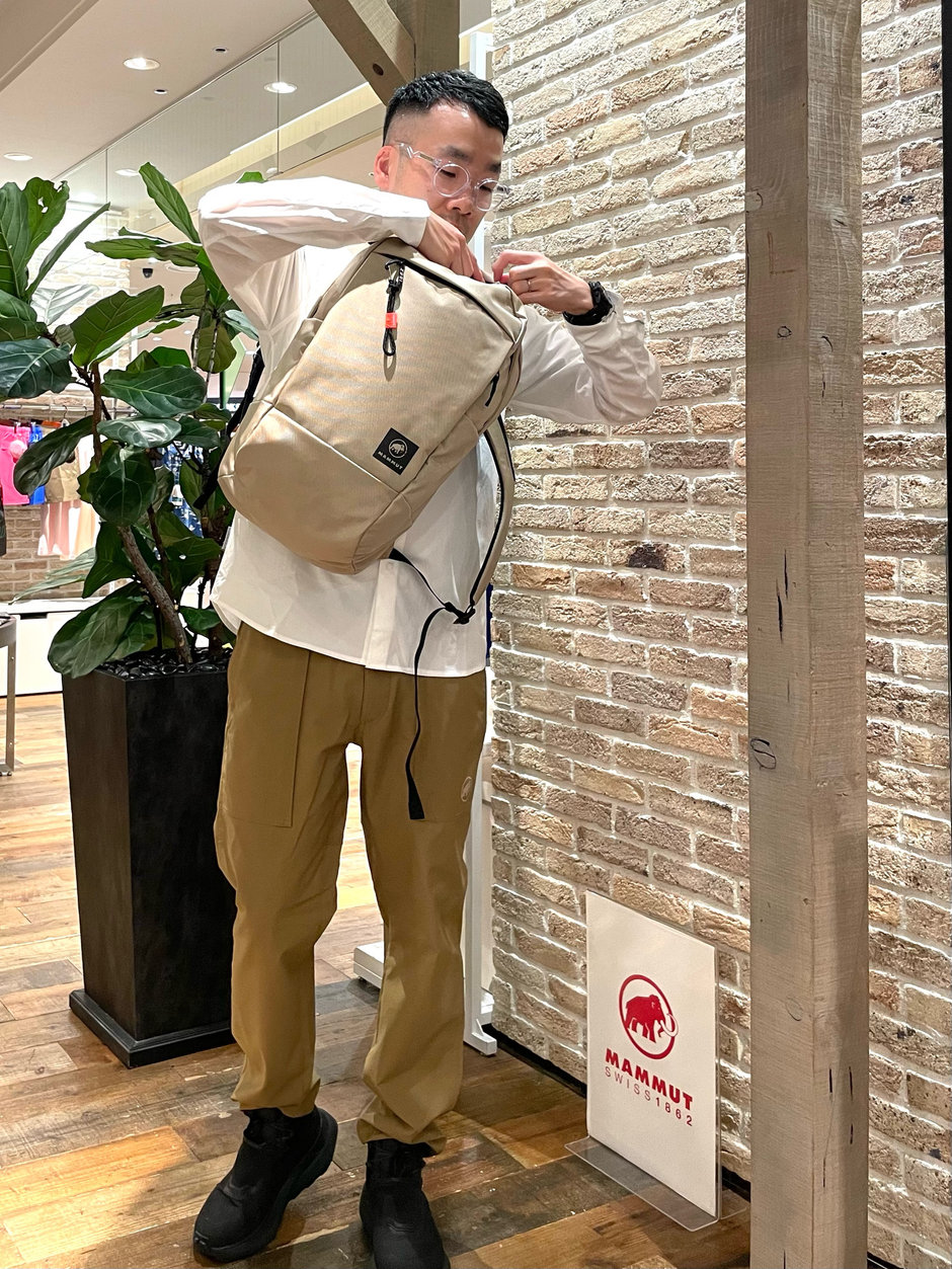 25リットルのバックパックで E!KAWA